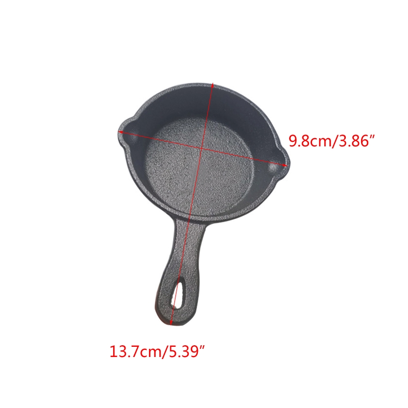 Dosa Pan Iron - 8.5cm piccola padella bistecca pentola antiaderente