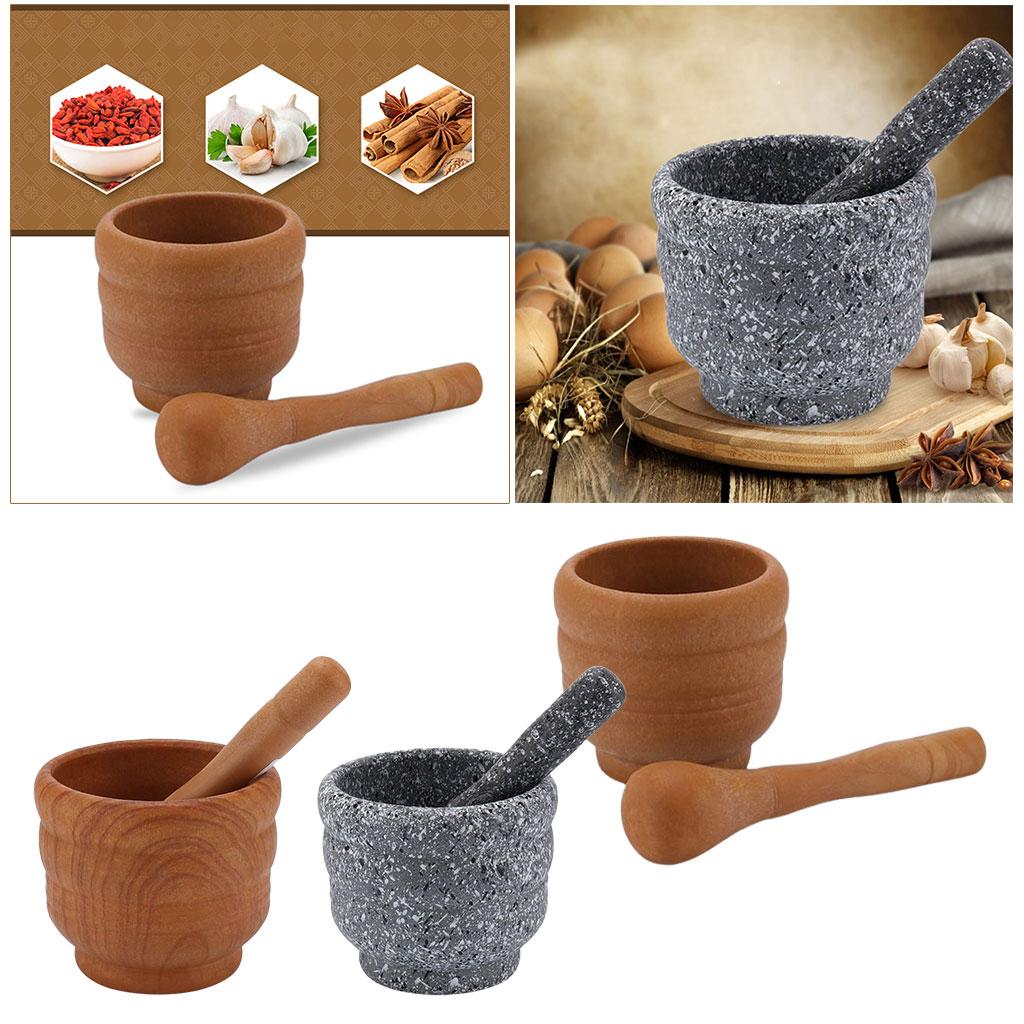 Mortar Pestle Granite - Set di mortaio e pestello in