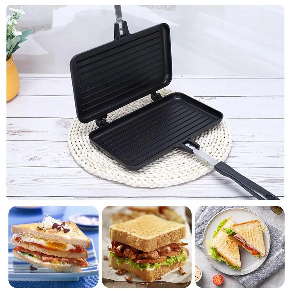 Dosa Pan Iron - Padella a doppia faccia antiaderente Sandwich