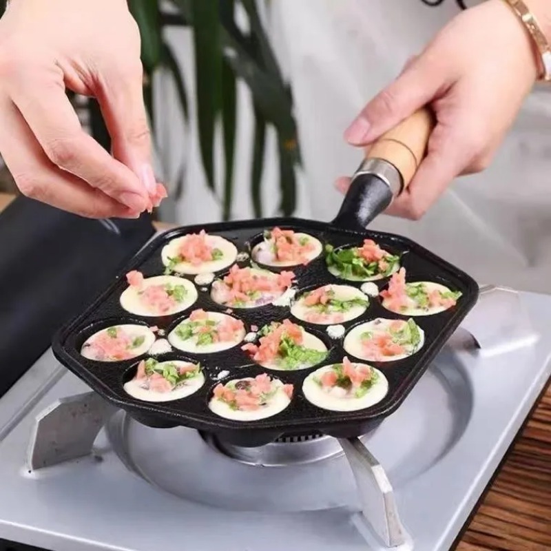 Cottura Takoyaki Pan 14 fori r - Dosa Pan Iron recensione e prezzo