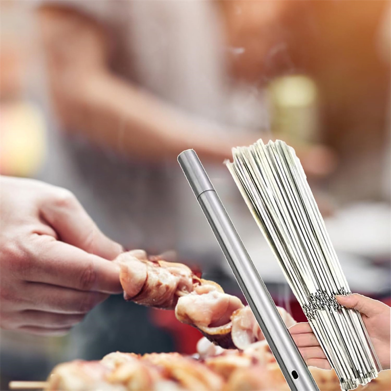 Spiedini per barbecue in accia - Dosa Pan Iron recensione e prezzo